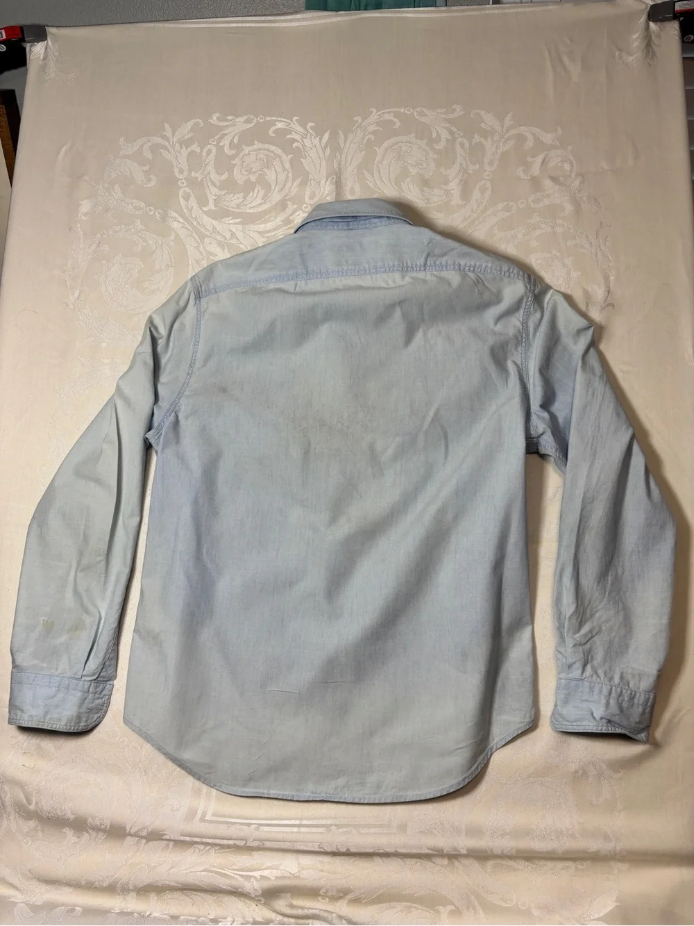 Banana Republic Light Blue Casual Button-Down Shirt